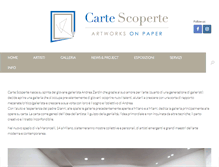 Tablet Screenshot of carte-scoperte.com